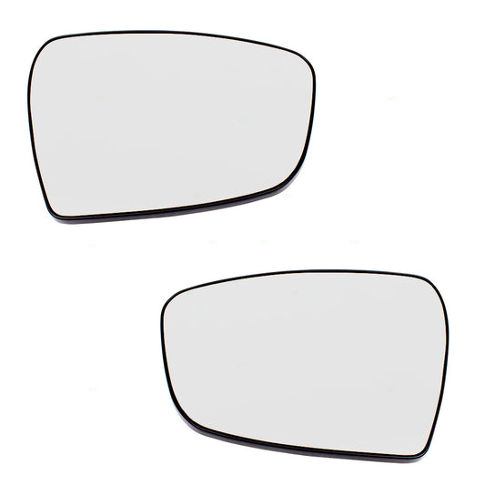 Mirror Glass with Base for 2014-2018 Forte Sedan Heated for 2014-2018 Forte5 87611A7050 Set