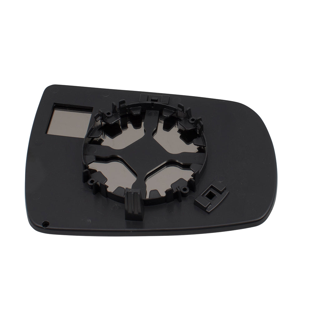 Brock Replacement Drivers Side View Mirror Glass & Base Left Replacement for 11-15 Sorento 876111U000 4349