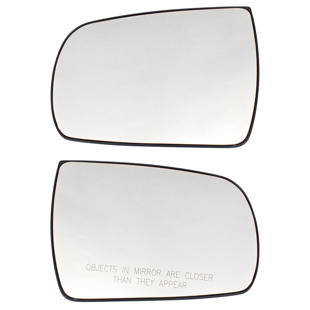 Mirror Glass with Base for 2011-2015 Sorento Heated 876111U100 Set