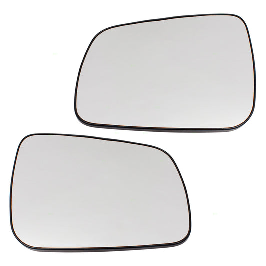 Mirror Glass with Base for 2008-2014 Lancer 7632A635 Set