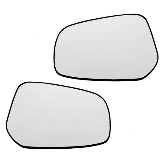 Mirror Glass with Base for 2015-2017 Lancer Heated 7632B327 Set