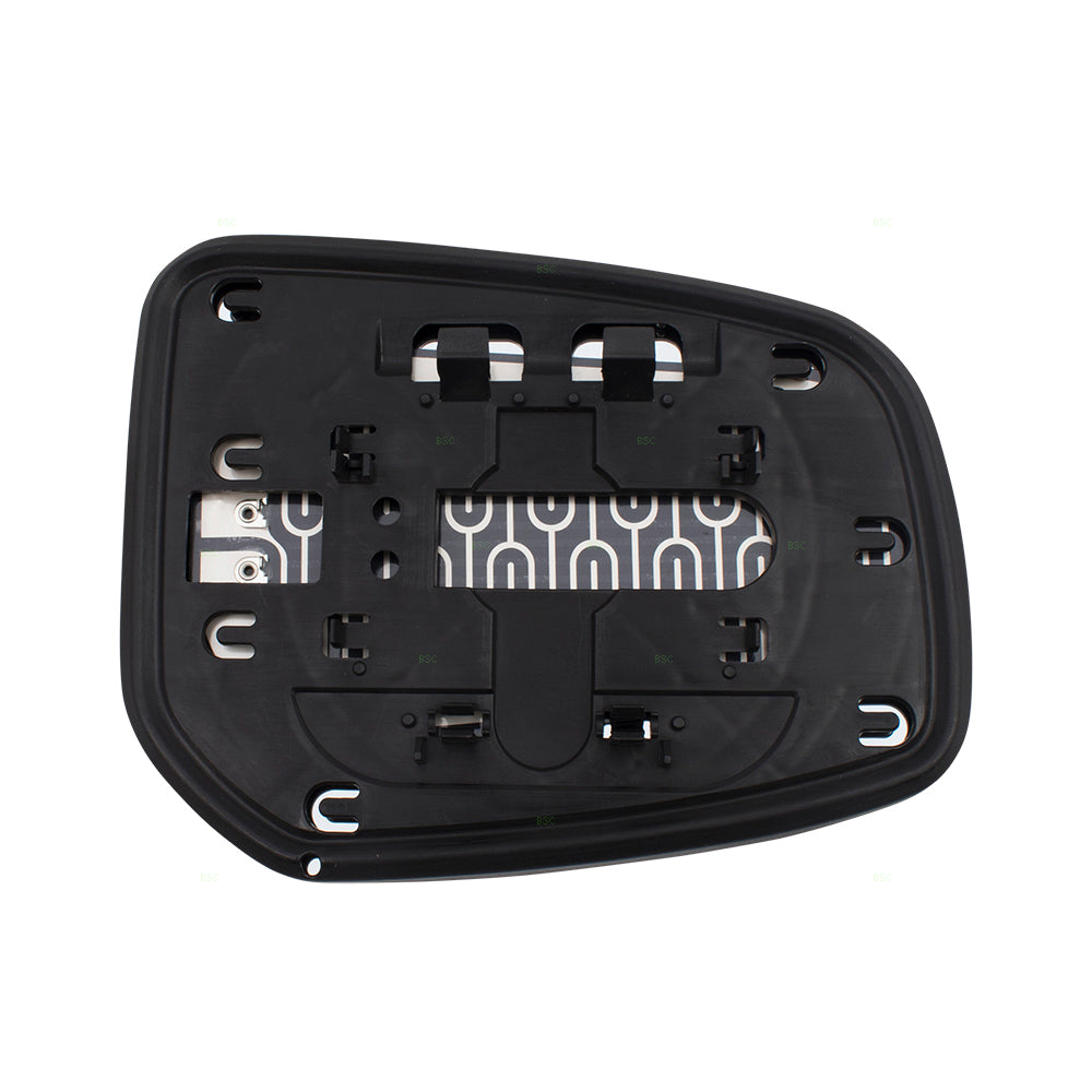 Mirror Glass with Base for 2015-2017 Lancer Heated 7632B327 Left