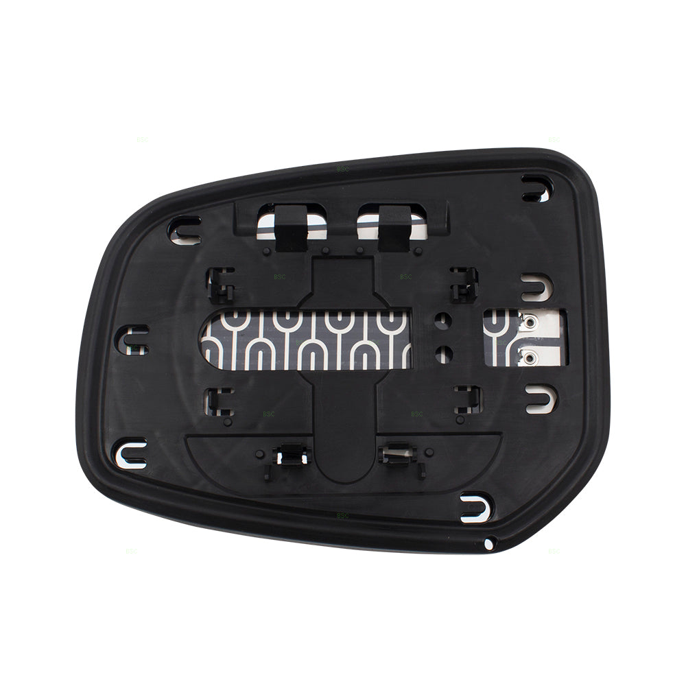 Mirror Glass with Base for 2015-2017 Lancer Heated 7632C390 Right