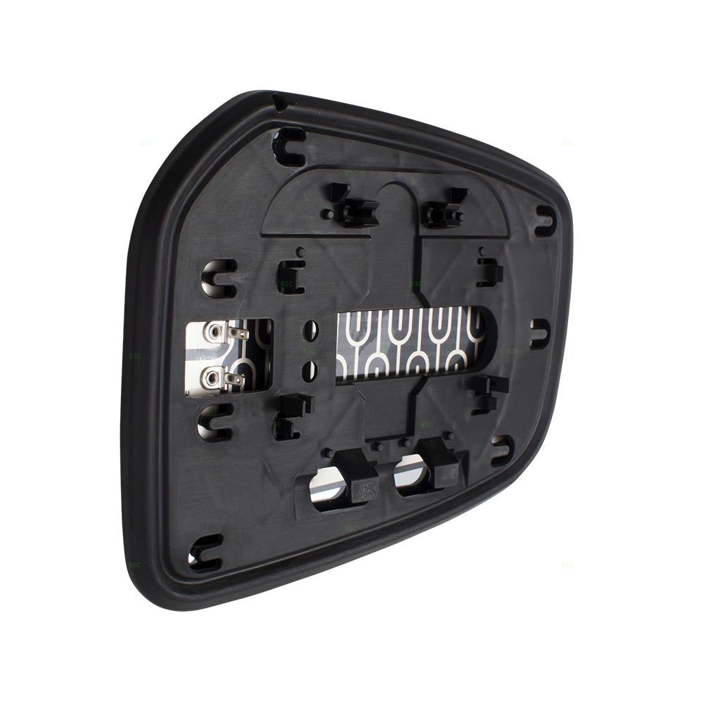 Mirror Glass with Base for 2015-2017 Lancer Heated 7632C390 Right