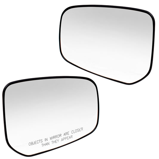 Mirror Glass with Base for 2014-2024 Mirage LE/SEL Heated for 2017-2019 Mirage G4 7632B601 Set