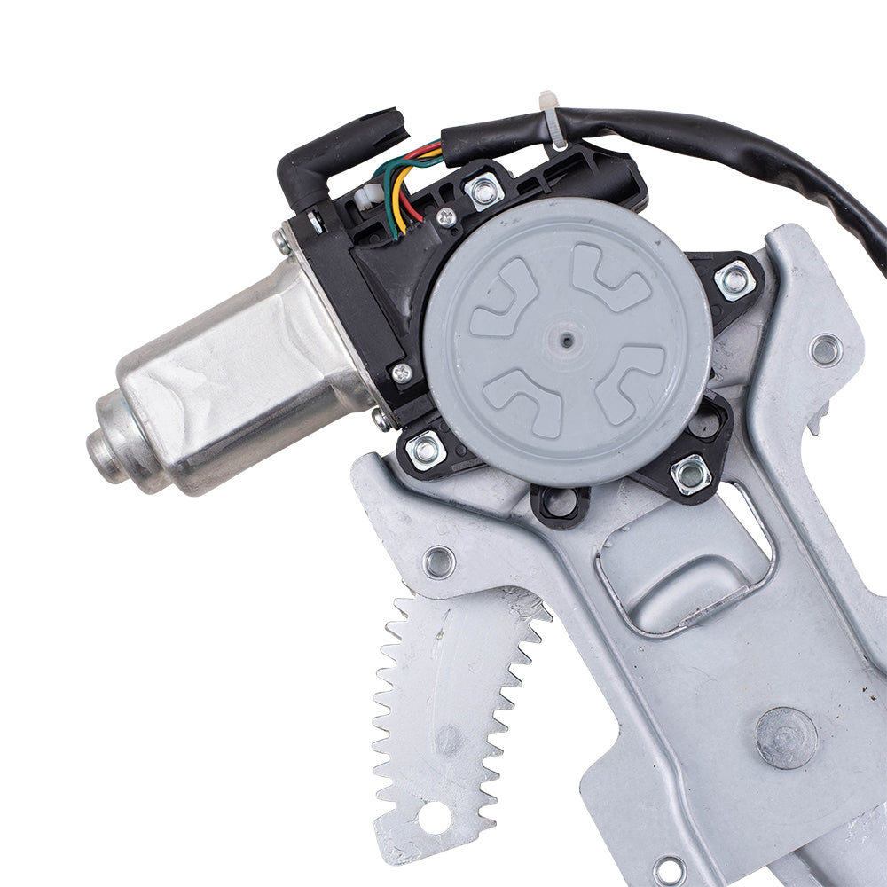 Brock Replacement Drivers Front Power Window Lift Regulator w/ Motor 6 Pin Connector Assembly Compatible with 08-17 Lancer 5713A085