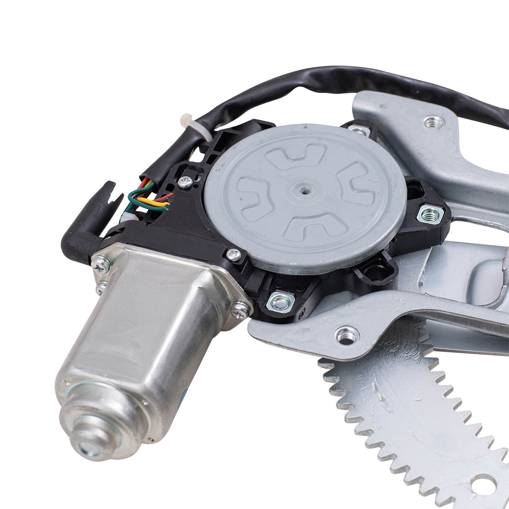 Brock Replacement Drivers Front Power Window Lift Regulator w/ Motor 6 Pin Connector Assembly Compatible with 08-17 Lancer 5713A085