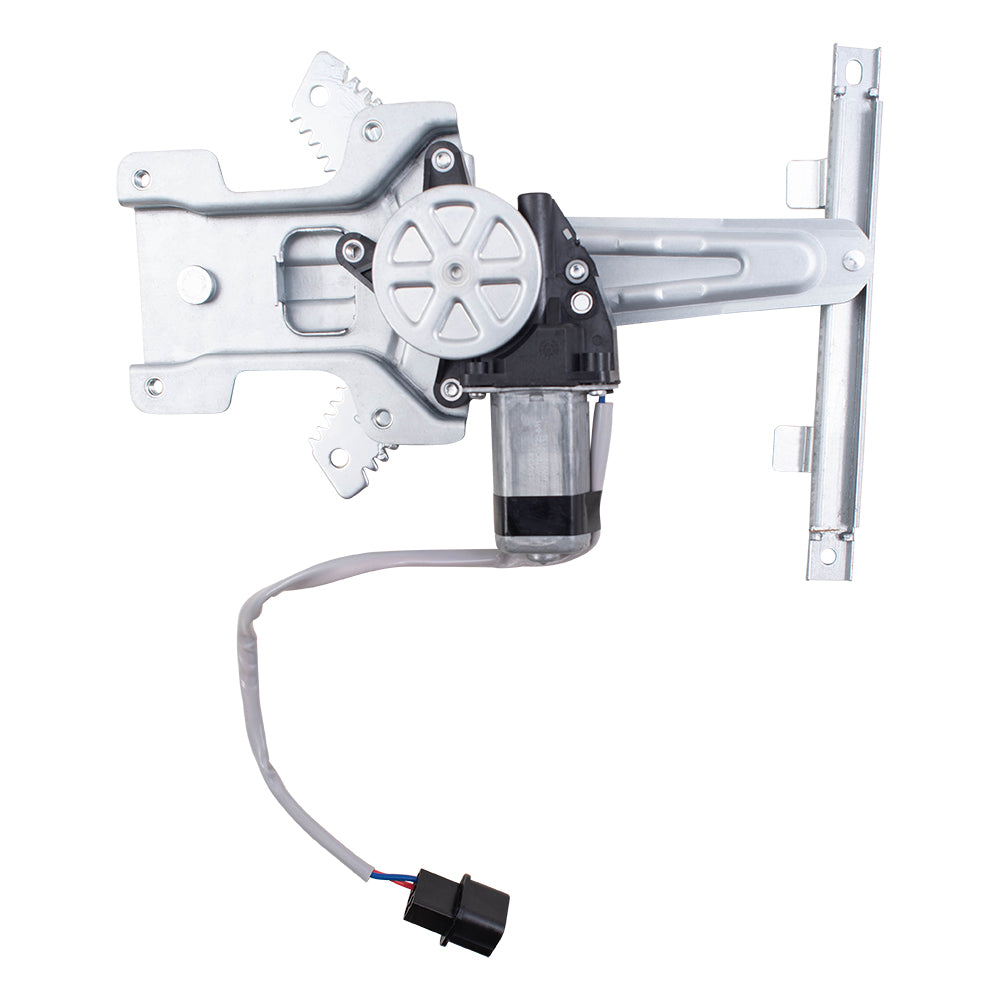 Brock Replacement Drivers Rear Power Window Lift Regulator w/ Motor Assembly Compatible with 08-11 Lancer Evolution Sportback 5743A065
