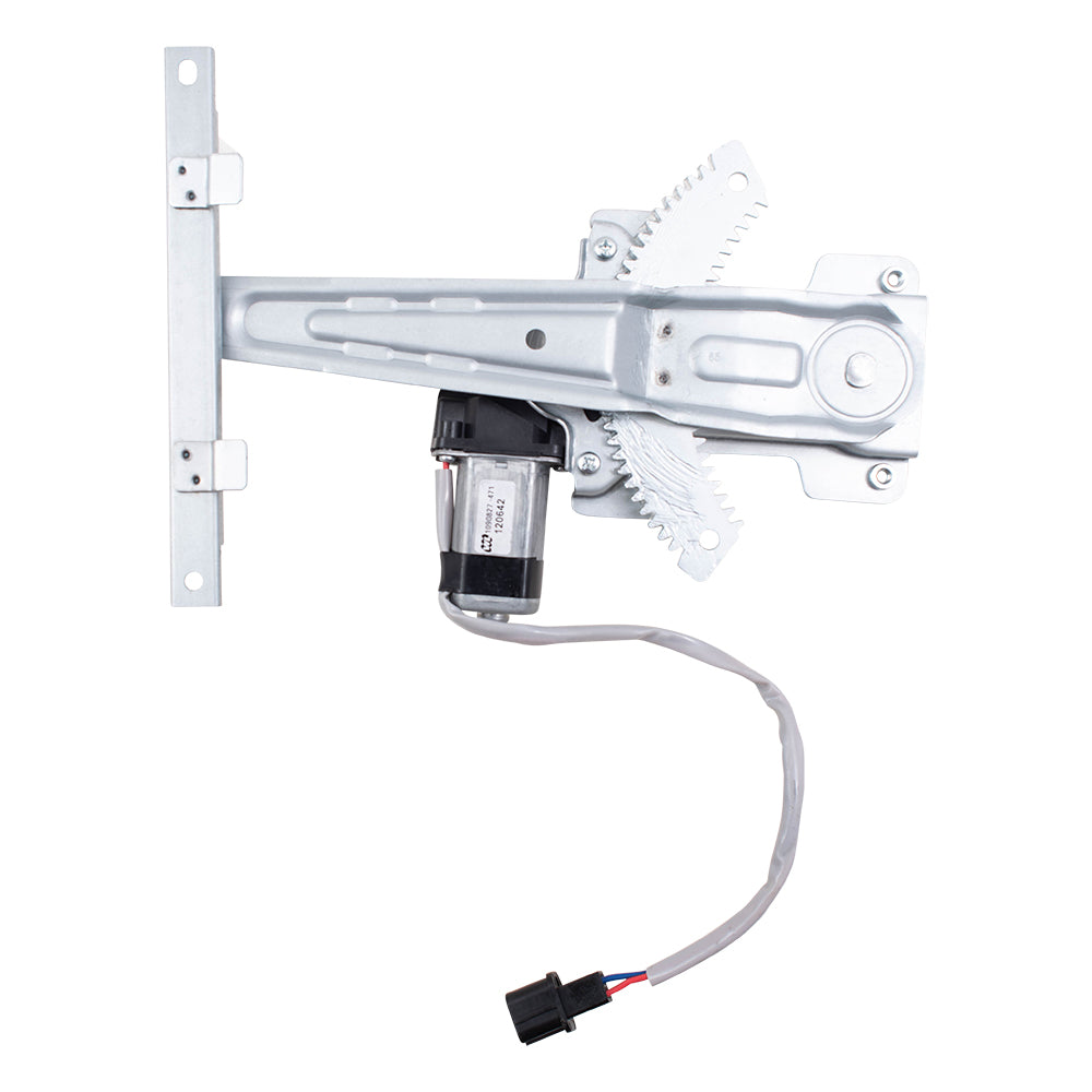 Brock Replacement Drivers Rear Power Window Lift Regulator w/ Motor Assembly Compatible with 08-11 Lancer Evolution Sportback 5743A065