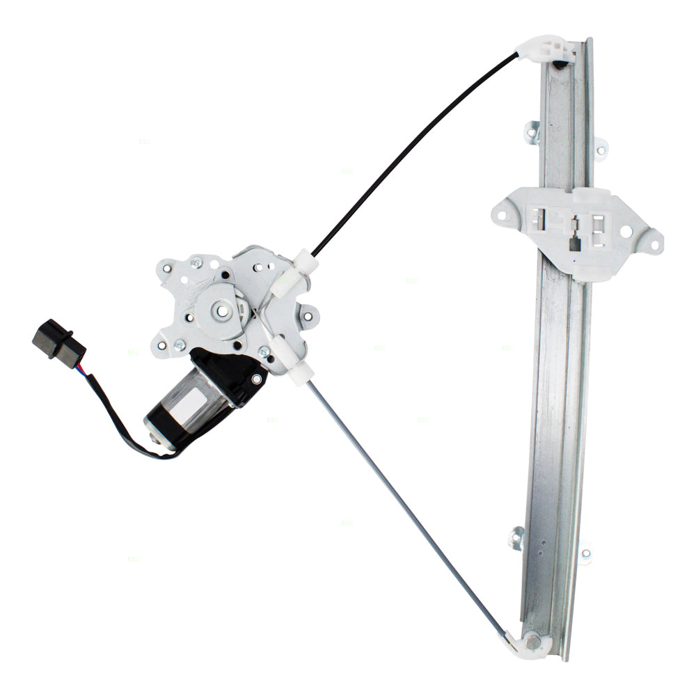 Brock Replacement Passengers Power Front Window Lift Regulator & Motor Assembly Compatible with 03-06 Outlander MR573878 MR987070