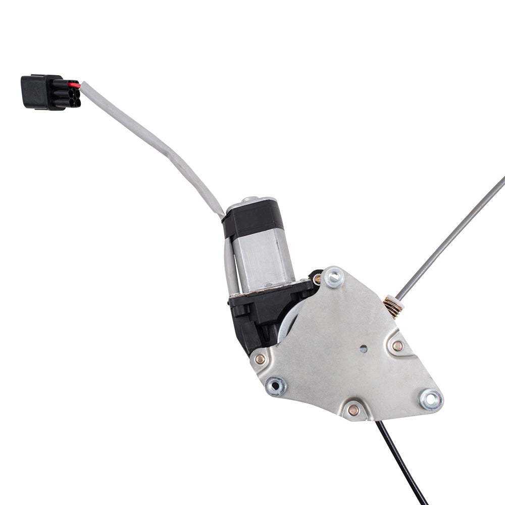 Brock Replacement Drivers and Passengers Rear Power Window Regulators w/ Motor Compatible with 09-13 Forester