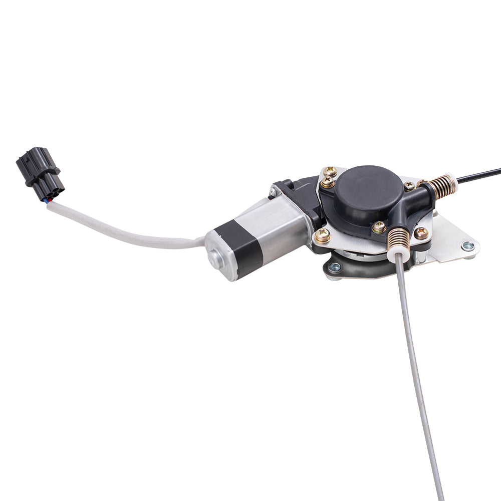 Brock Replacement Passengers Rear Power Window Regulator w/ Motor Compatible with 09-13 Forester