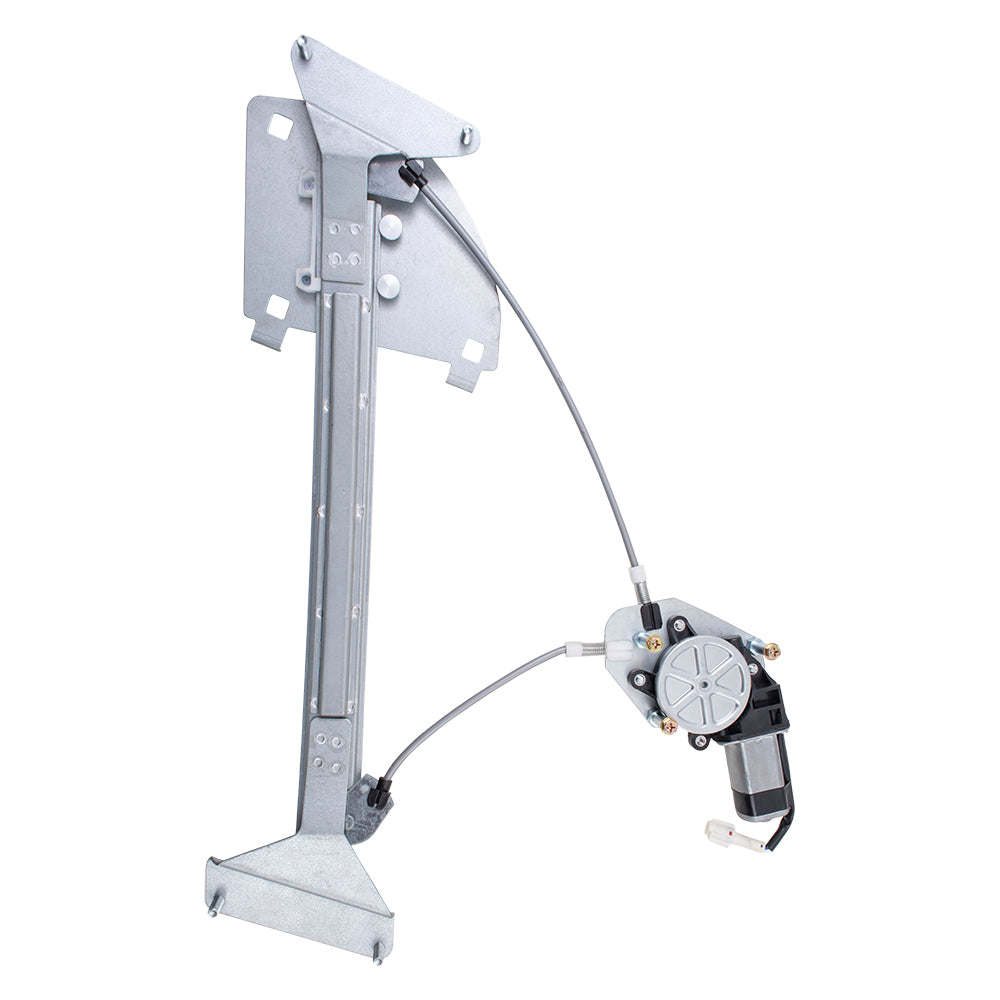 Brock Replacement Driver Side Power Window Regulator w/ Motor Compatible with 2003-2008 Tiburon
