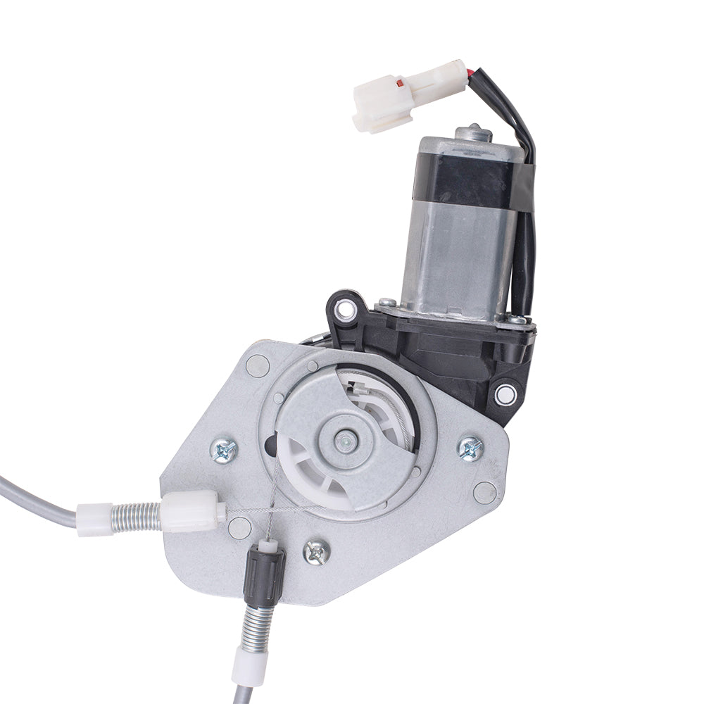 Brock Replacement Driver Side Power Window Regulator w/ Motor Compatible with 2003-2008 Tiburon