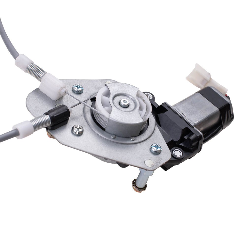 Brock Replacement Driver Side Power Window Regulator w/ Motor Compatible with 2003-2008 Tiburon