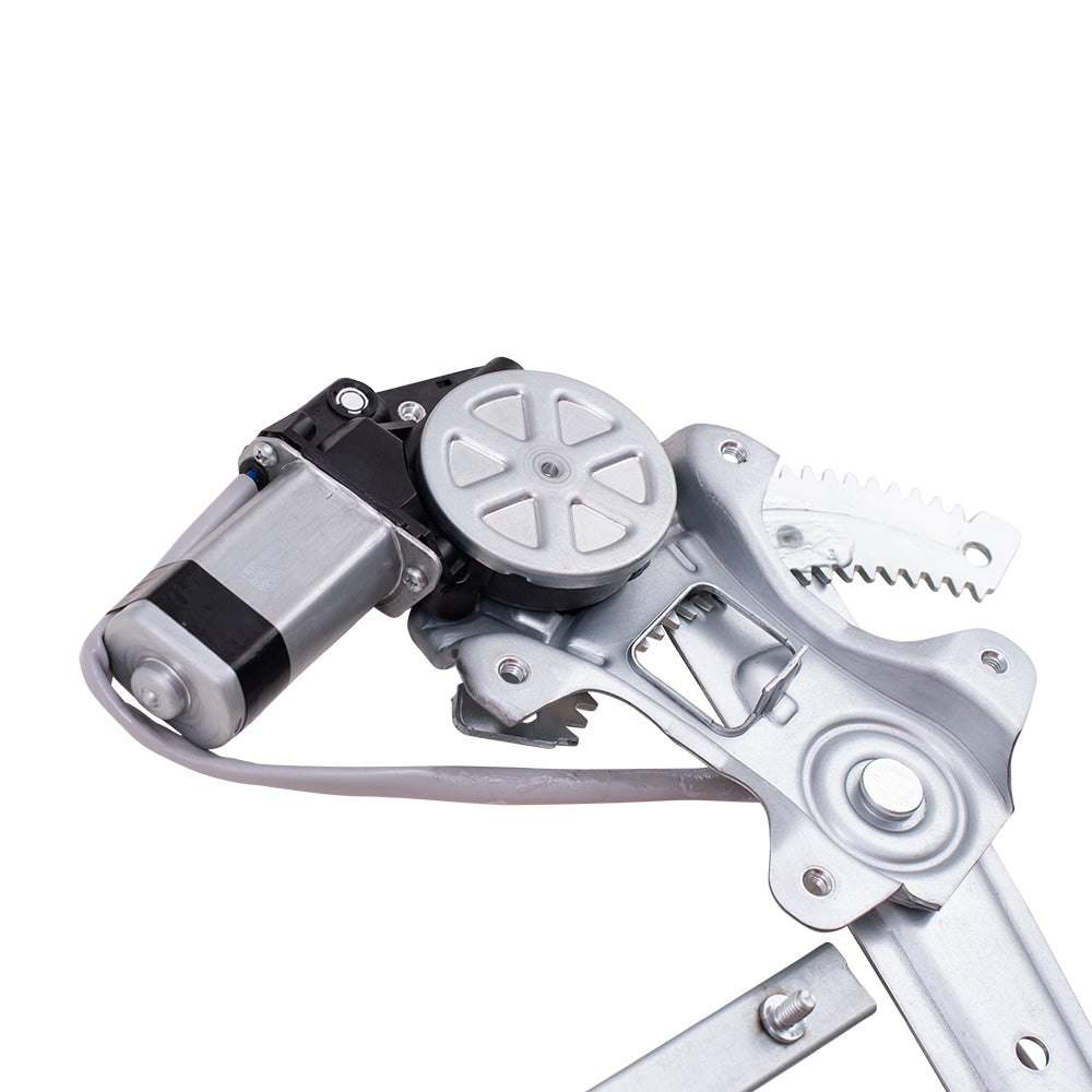 Brock Replacement Front Driver Side Power Window Regulator with Motor-6 Pin Connector Compatible with 2011-2020 Outlander Sport & 2011-2020 RVR