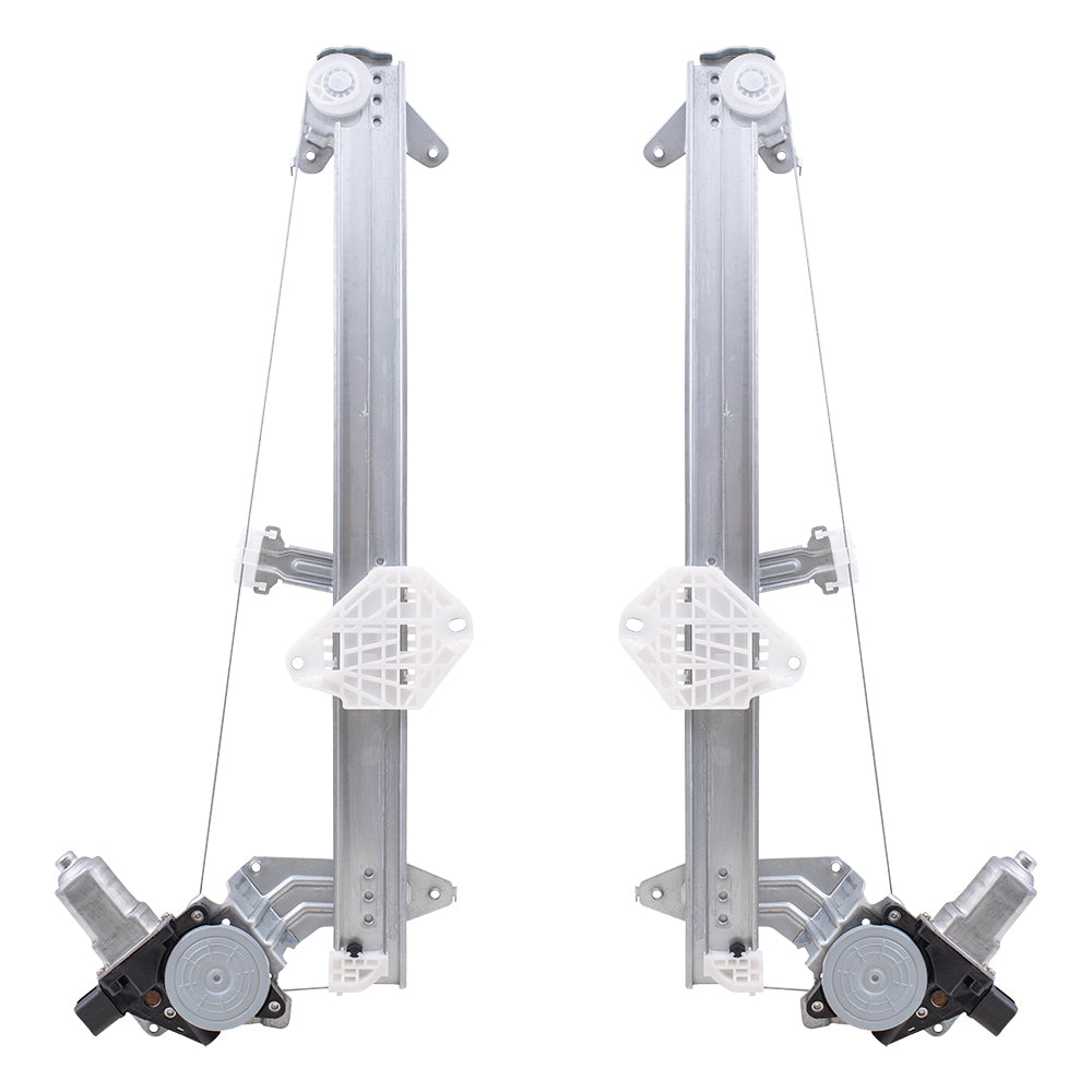 Window Regulator w/ Motor for 2017-2018 Forester 6 Pin Connector Front 61041SG012 Set