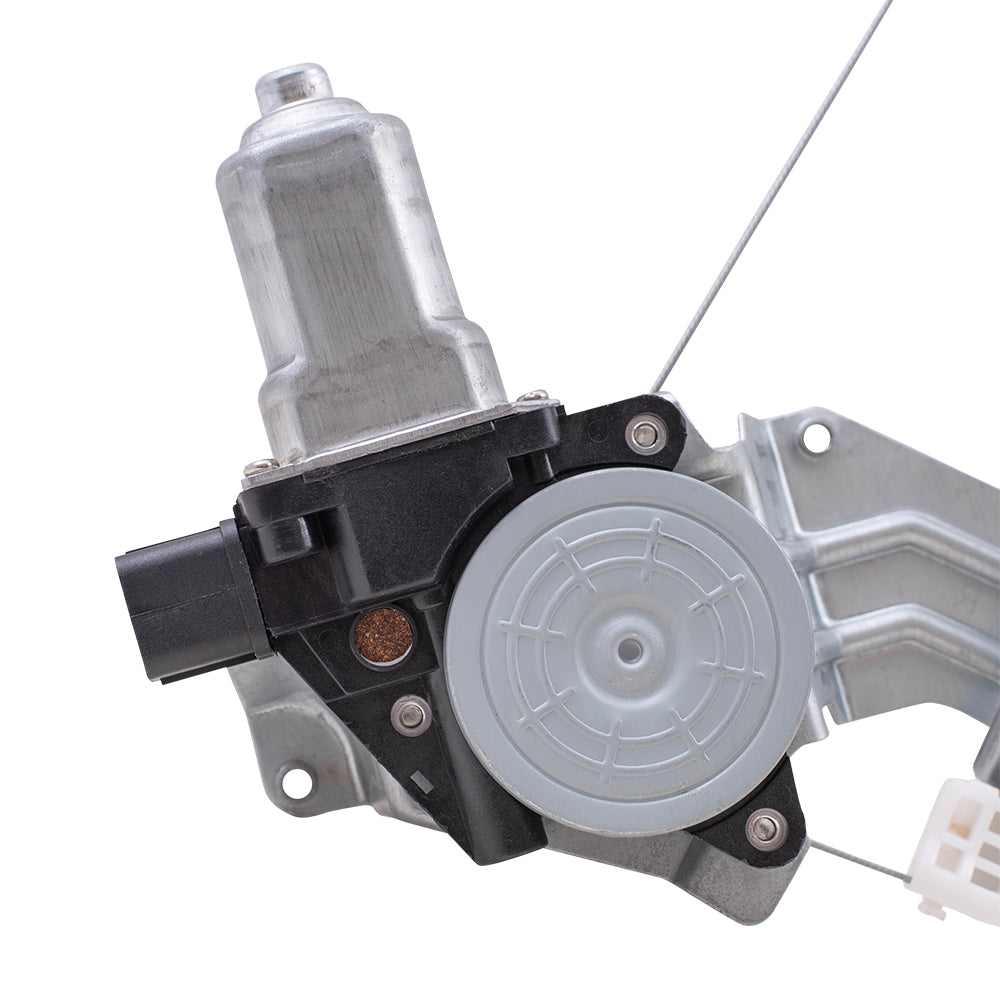 Brock Aftermarket Replacement Front Driver Left Power Window Regulator with Motor and 6 Pin Connector Compatible with 2014-2018 Subaru Forester