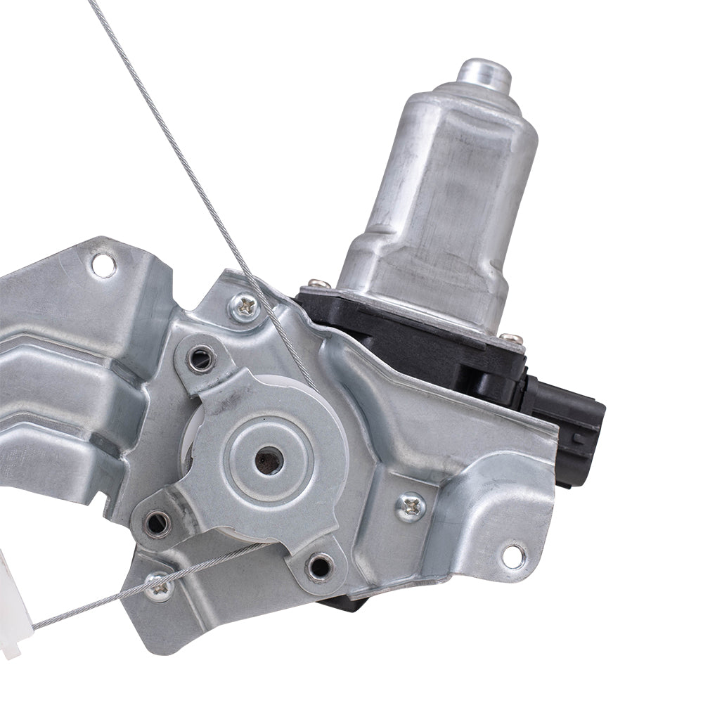 Brock Aftermarket Replacement Front Driver Left Power Window Regulator with Motor and 6 Pin Connector Compatible with 2014-2018 Subaru Forester