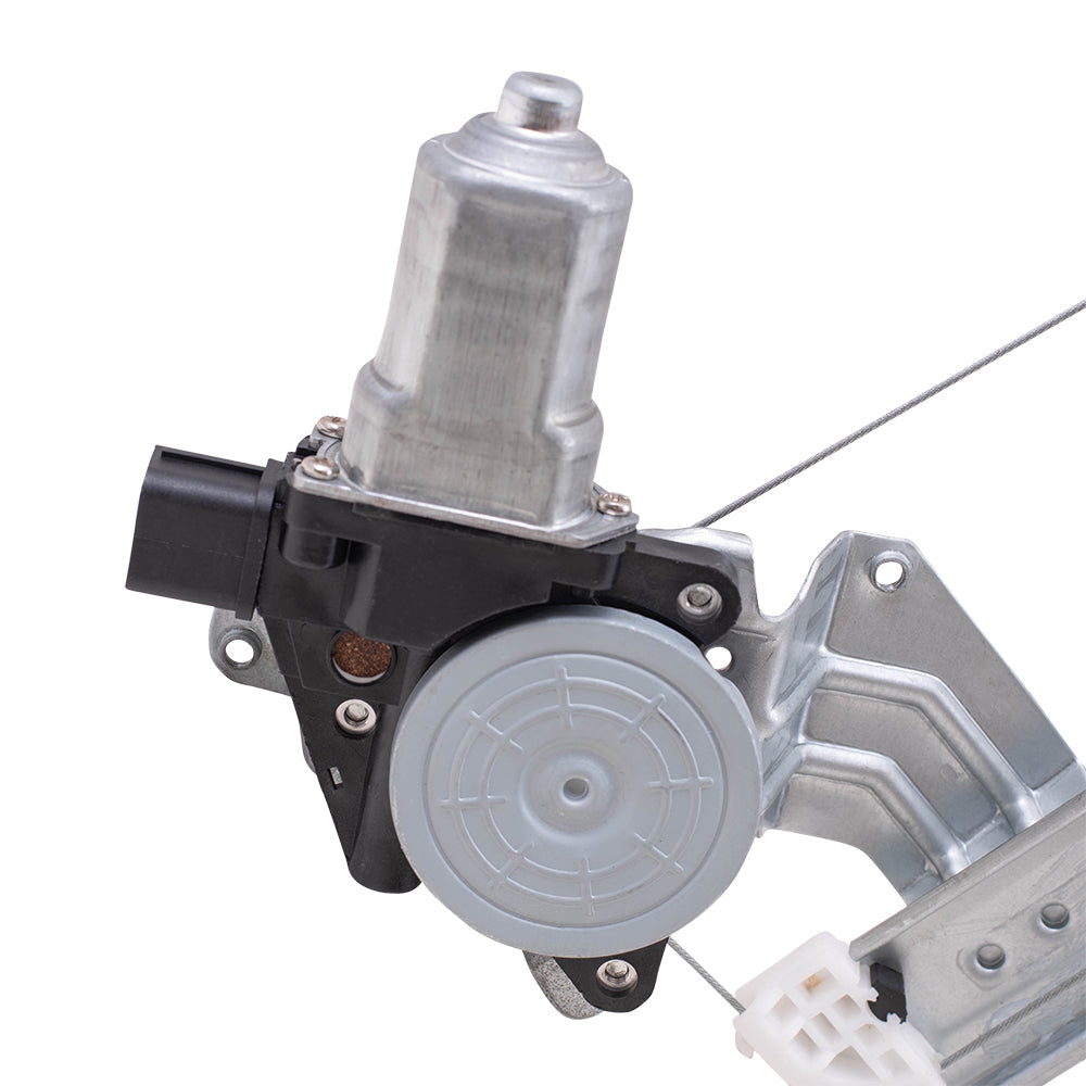Brock Aftermarket Replacement Front Driver Left Power Window Regulator with Motor and 6 Pin Connector Compatible with 2014-2018 Subaru Forester