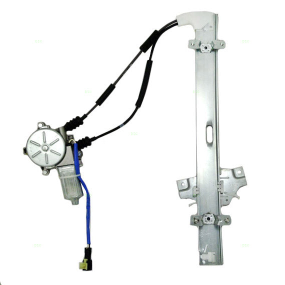 Brock Replacement Passengers Front Power Window Regulator with Motor Assembly Compatible with 00-04 Sephia Spectra