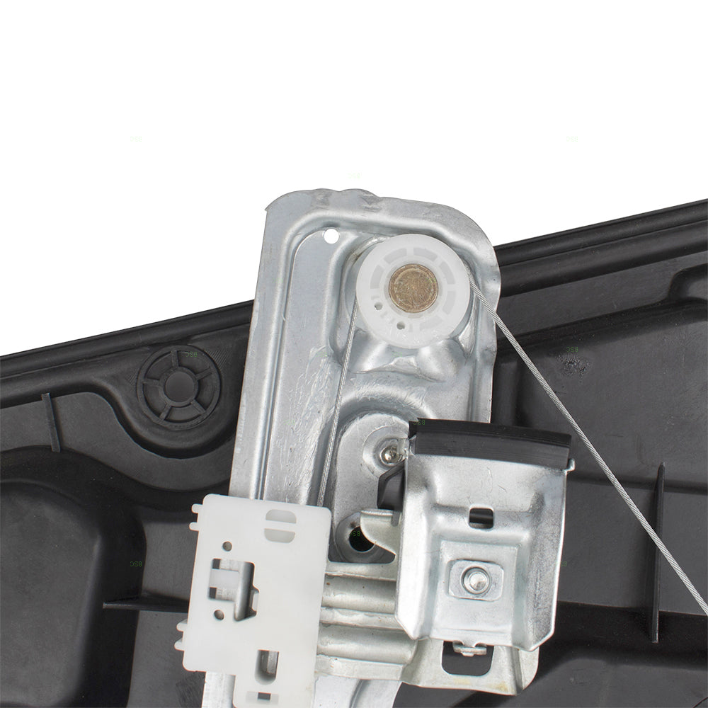 Brock Replacement Pair Set Front Power Window Regulator Modules Compatible with 11-14 Sonata 824713Q001 824813Q001