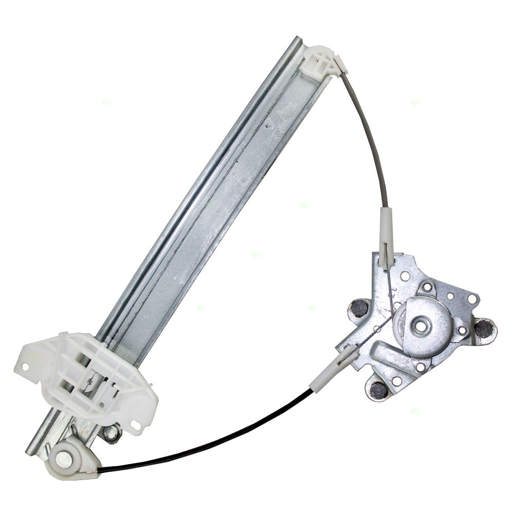 Brock Replacement Drivers Rear Power Window Lift Regulator Compatible with 96-00 Elantra 8340329011