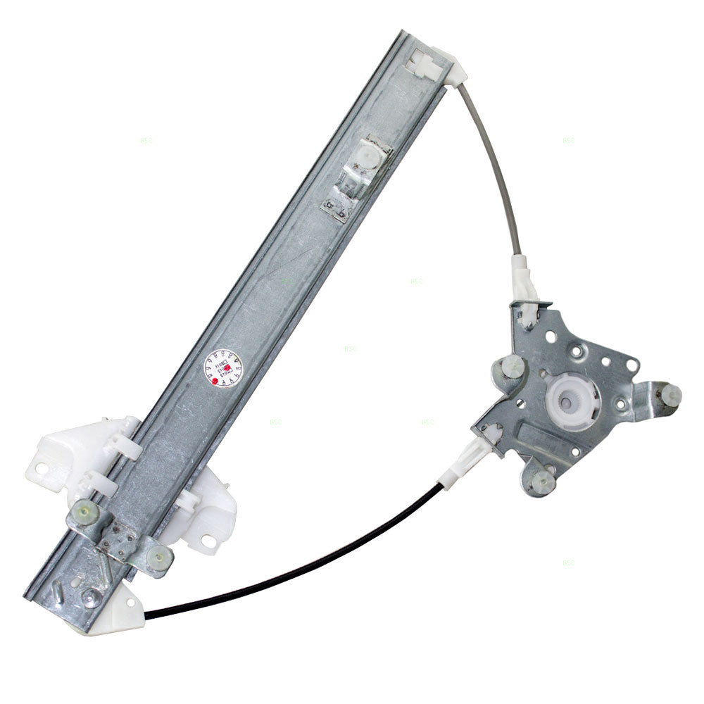 Brock Replacement Passengers Rear Power Window Lift Regulator Compatible with 96-00 Elantra 8340429011