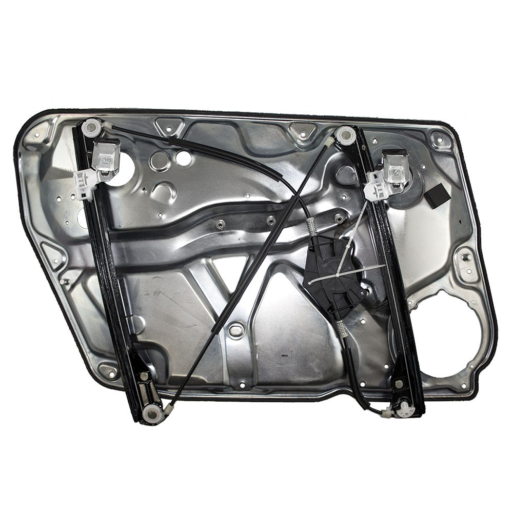 Brock Replacement Passengers Front Power Window Lift Regulator with Panel Compatible with 3B1837462