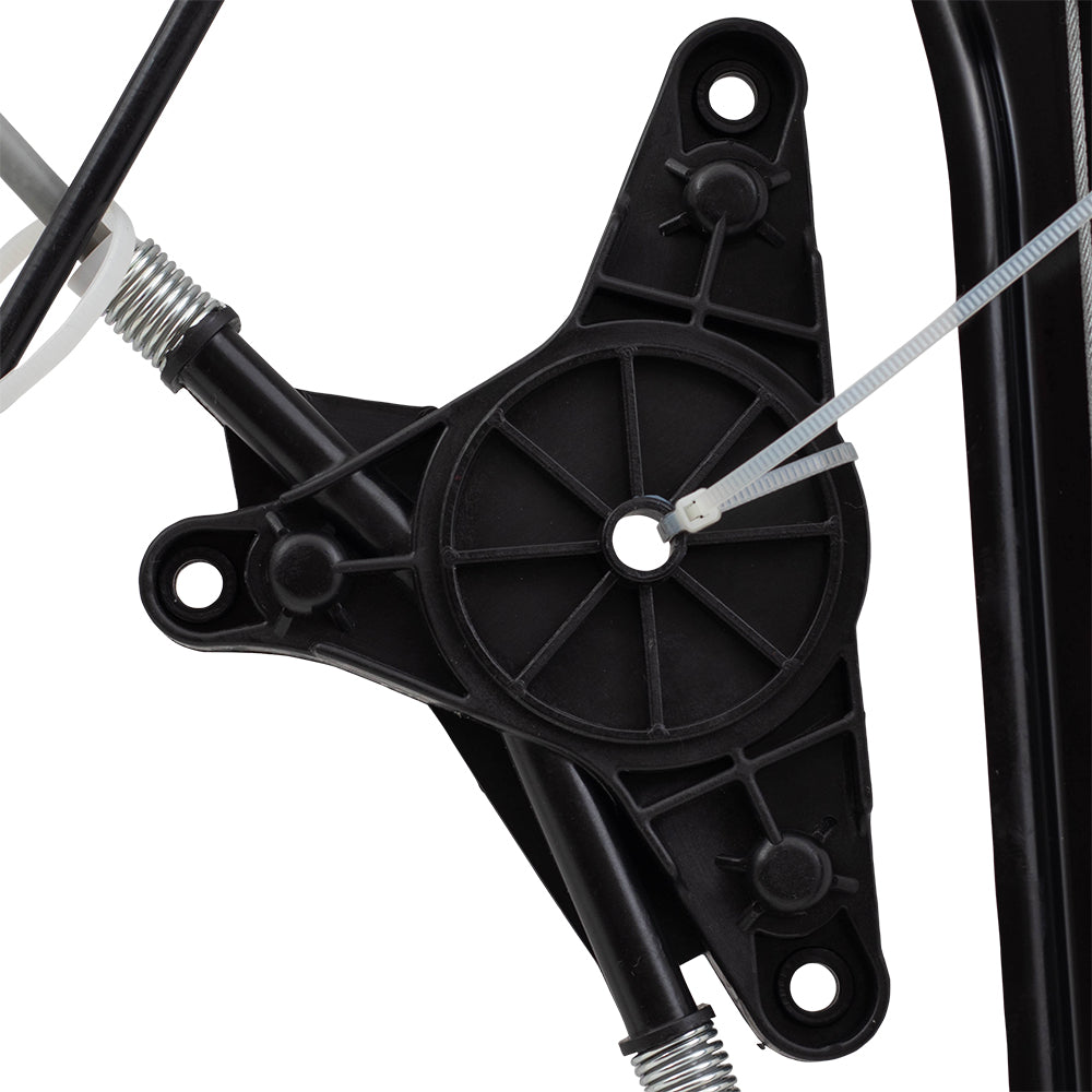 Brock Replacement Pair Front Power Window Regulators Compatible with 09-12 Elantra Wagon