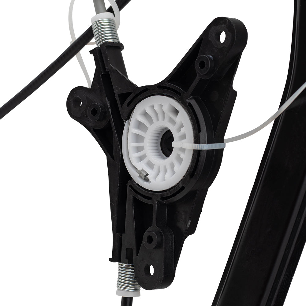 Brock Replacement Driver Front Power Window Regulator Compatible with 09-12 Elantra Wagon