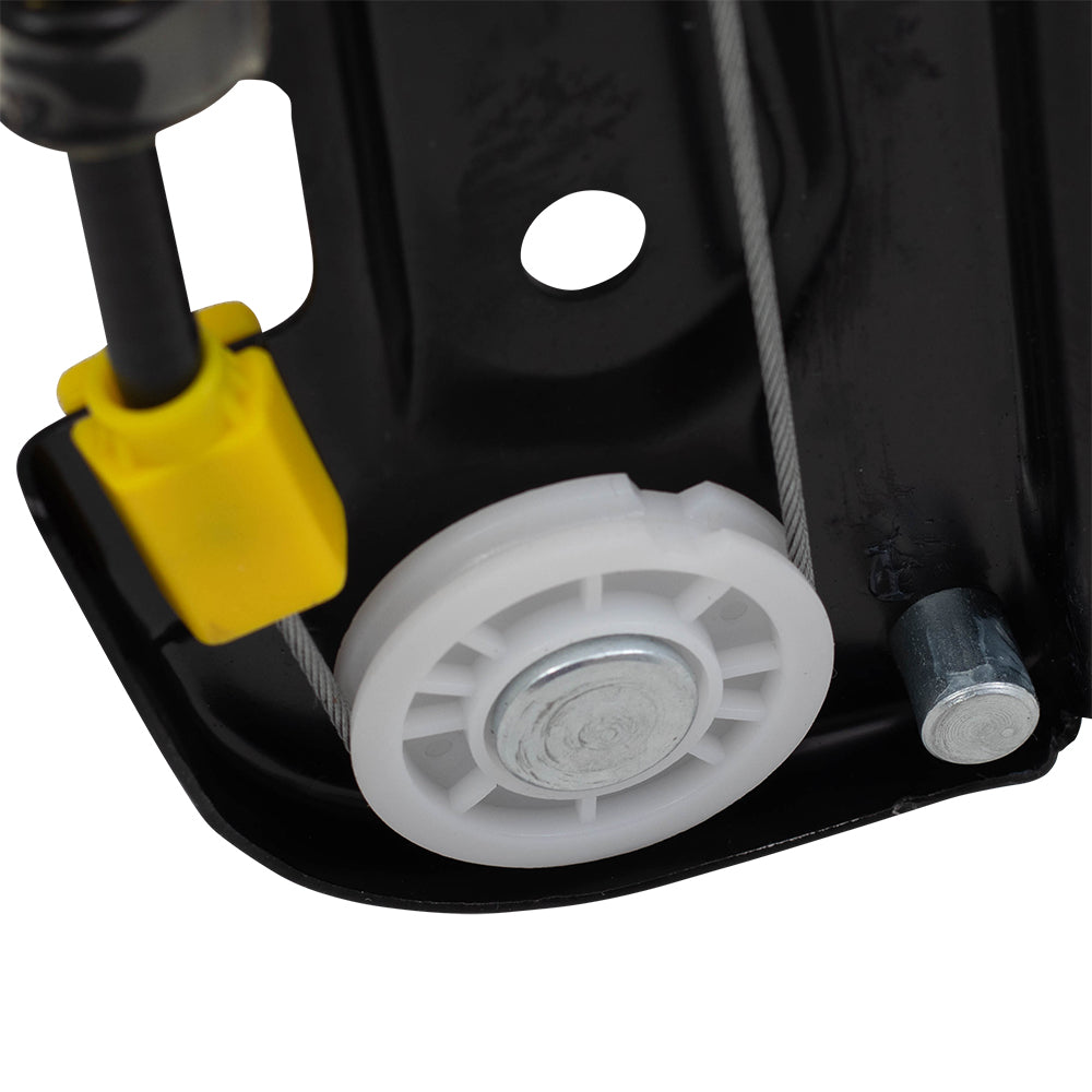 Brock Replacement Passenger Front Power Window Regulator Compatible with 09-12 Elantra Wagon