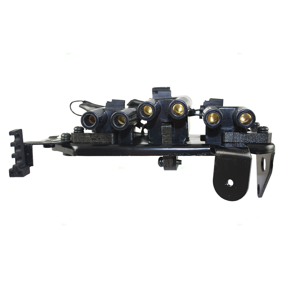 Brock Replacement Ignition Spark Plug Coil Pack Module Compatible with Santa Fe 2.7L 6 cyl 27301-37116 UF-425