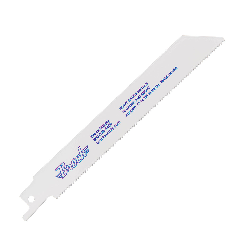 50 Pk Premium Bi-Metal 14 TPI Reciprocating Saw Blades Plastic Wood Non-Ferrous Metal for Industrial Shop Home DIY Hobby