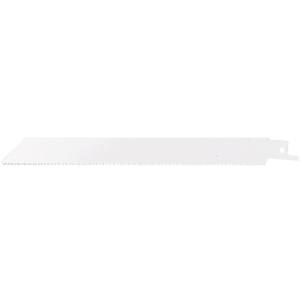50 Pc Set Pack Premium Bi Metal 10/14 TPI 8" x 3/4" x .035 Reciprocating Saw Blades Plastic Wood Non-Ferrous for Industrial Shop DIY Hobby