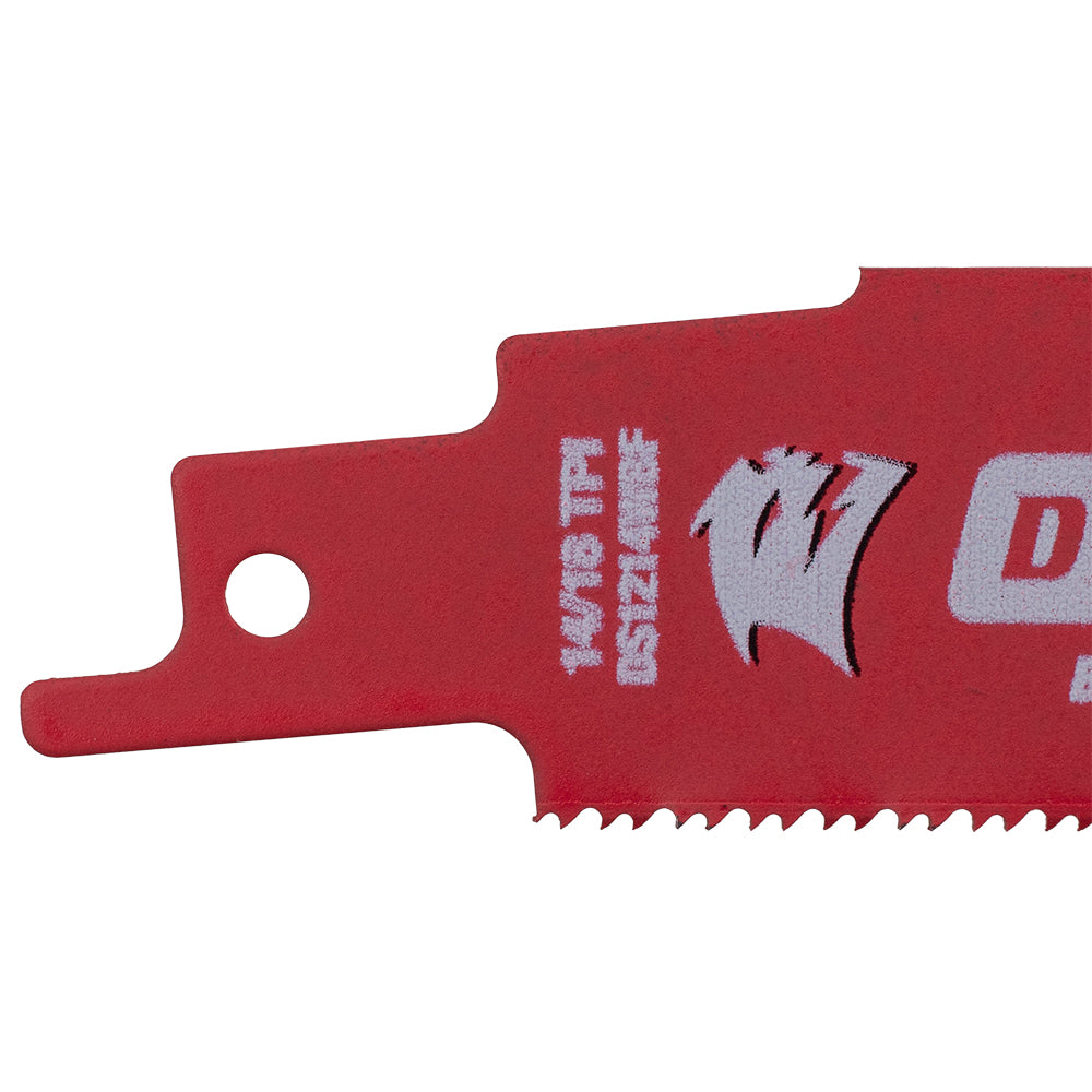 25 Pack 12 inch 14/18 TPI Diablo Steel Demon Bi-Metal Auto Dismantling Reciprocating Saw Blades for 1/16-5/16 Medium Metals