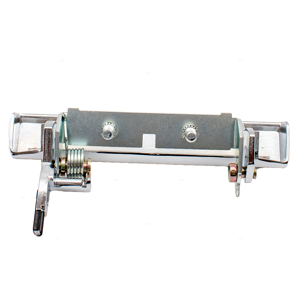 Brock Replacement 4 Pc Set of Outside Exterior Chrome Door Handles compatible with 71-76 Various Models 3060797 3060796