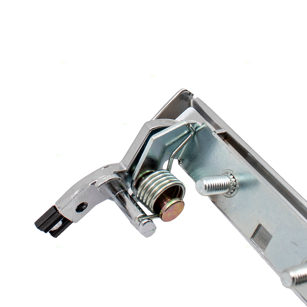 Brock Replacement 4 Pc Set of Outside Exterior Chrome Door Handles compatible with 71-76 Various Models 3060797 3060796