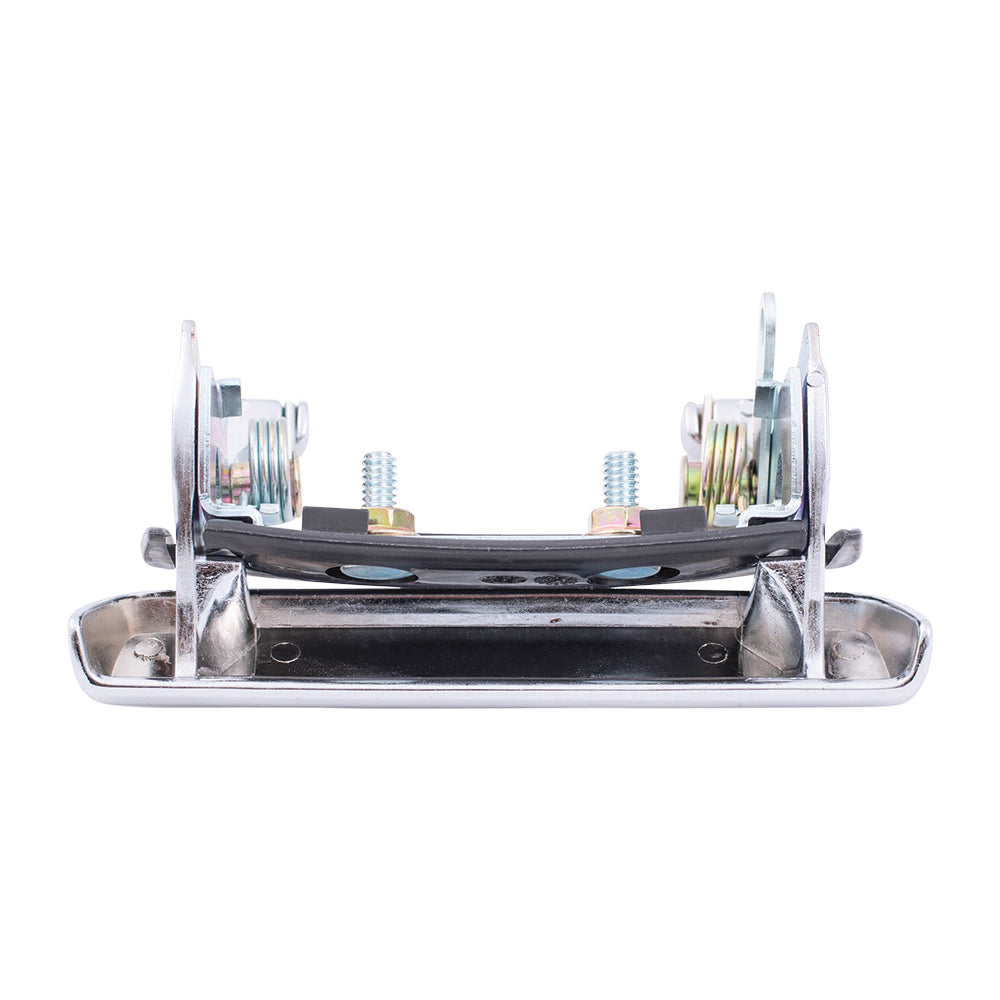 Brock Replacement Pair Set Outside Exterior Front Rear Chrome Door Handles compatible with 73-86 Various Models D8BZ6522405A D8BZ5422404A