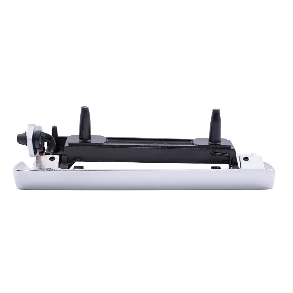 Brock Replacement Passengers Outside Outer Chrome Door Handle compatible with Pickup Truck SUV 20111712