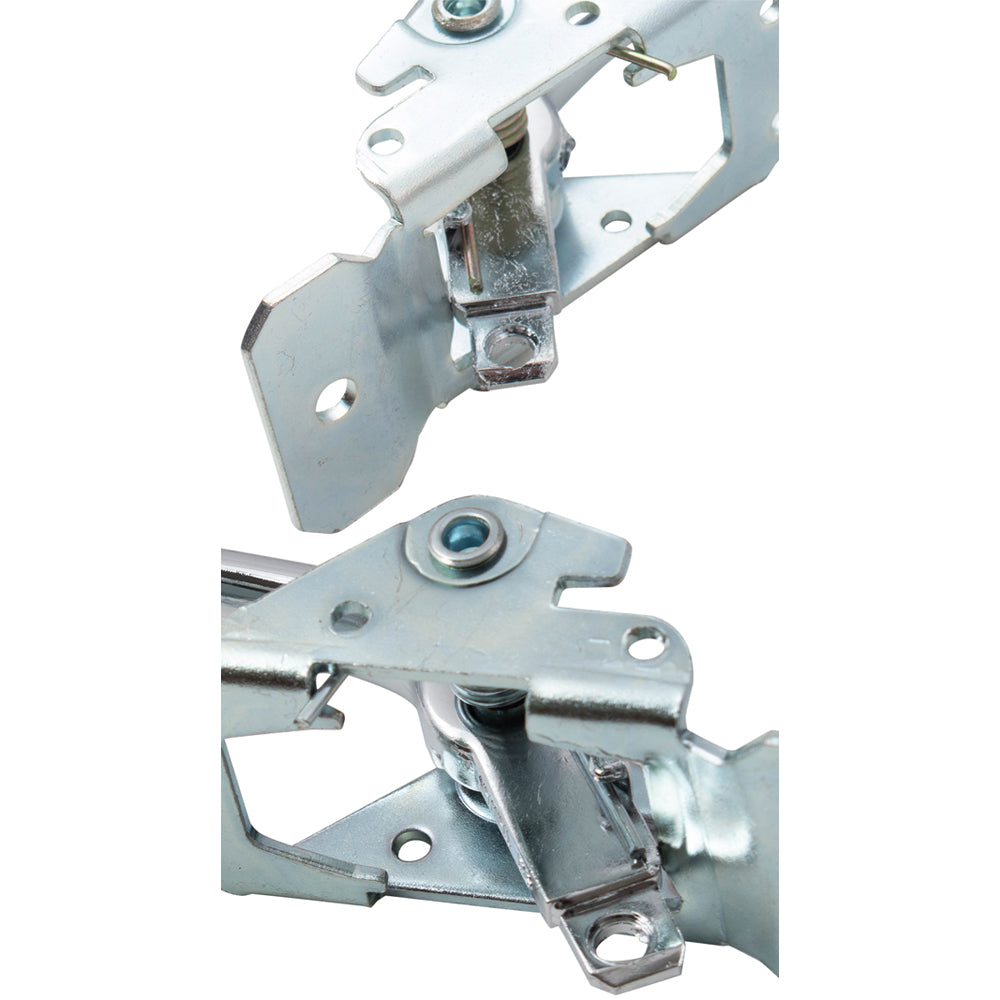 Brock Replacement 4 Pc Set Inside Front & Rear Chrome Door Handles Compatible with Various Models 20456979 20610476
