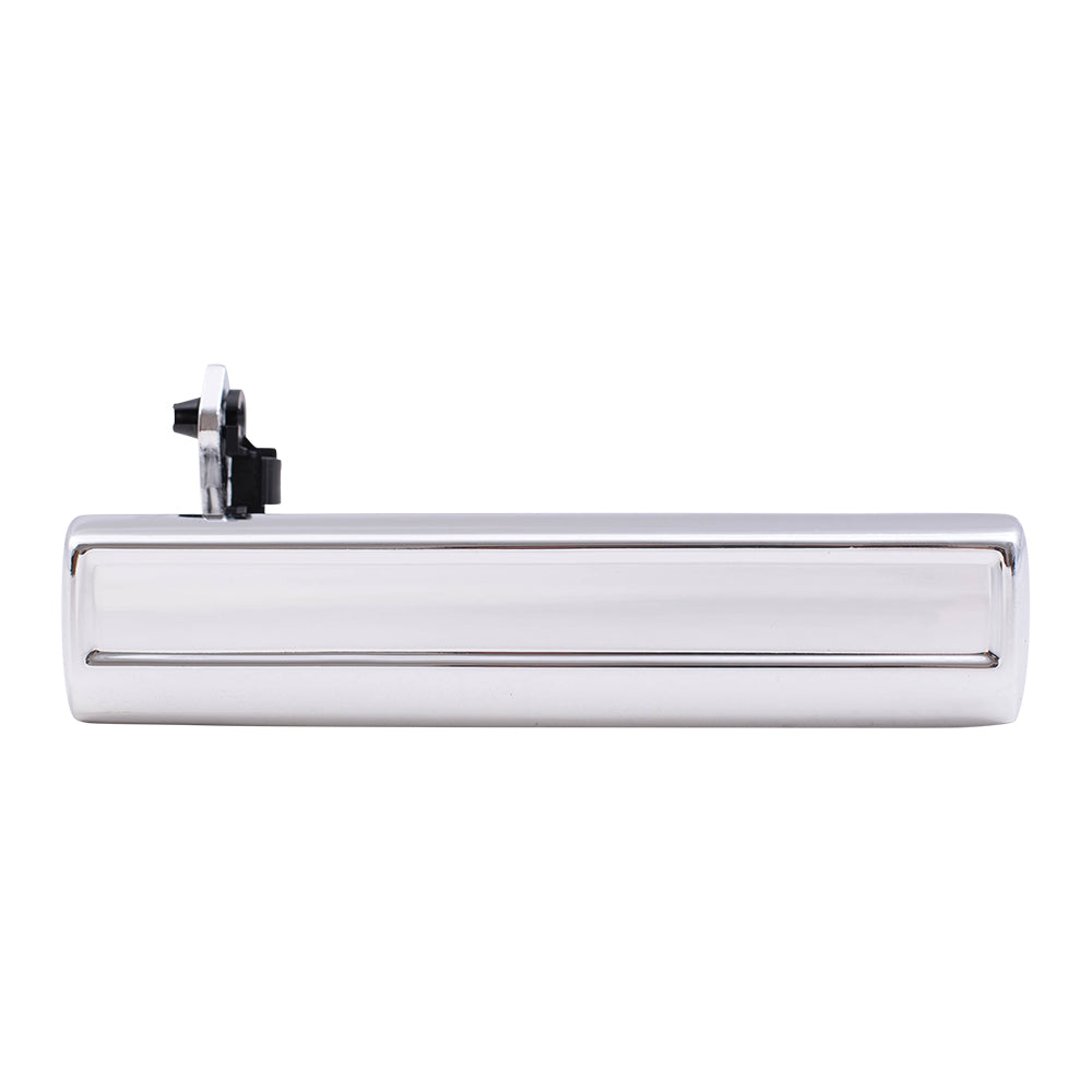 Brock Replacement Passengers Front Outside Outer Chrome Door Handle compatible with 20332644