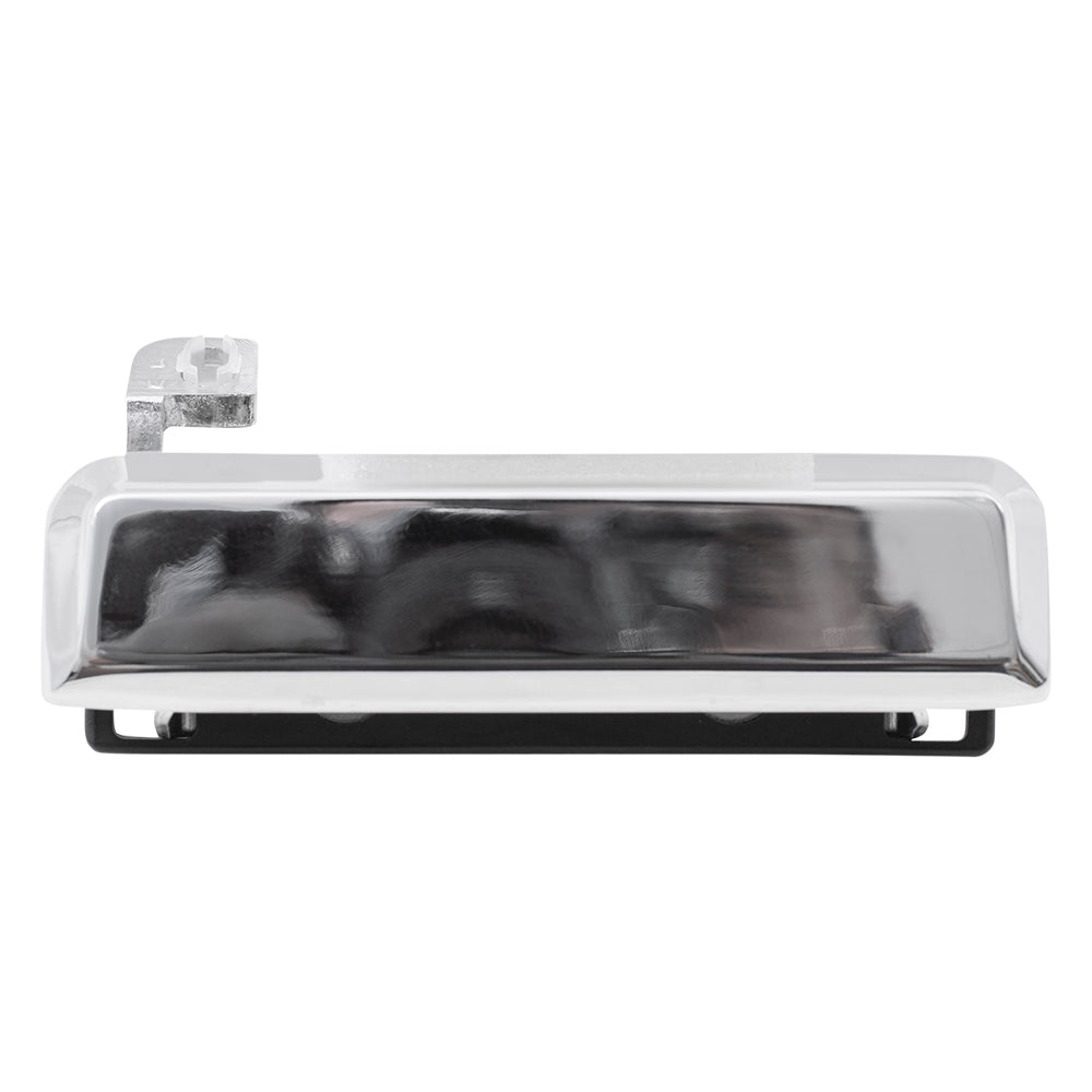 Brock Replacement Passengers Outside Exterior Chrome Door Handle Replacement for 79-93 Various Models E3FZ5822404A
