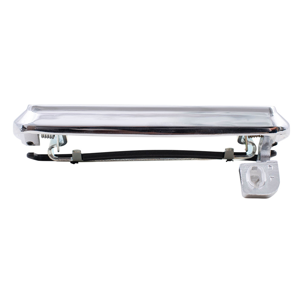 Brock Replacement Passengers Outside Exterior Chrome Door Handle Replacement for 79-93 Various Models E3FZ5822404A