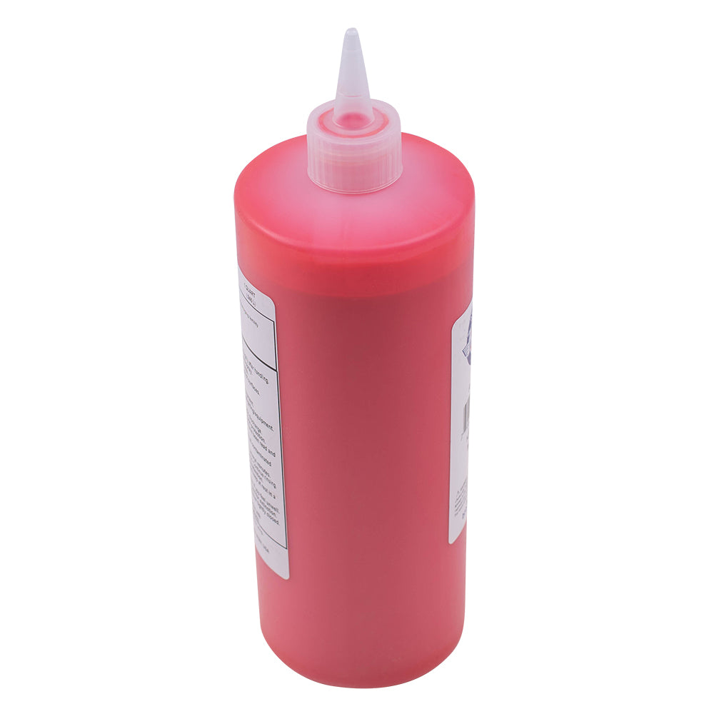 1 Quart Bottle Red Keeptrak Paint Marker Refill with Pouring Spout for Automotive Industrial Art Crafts Hobby