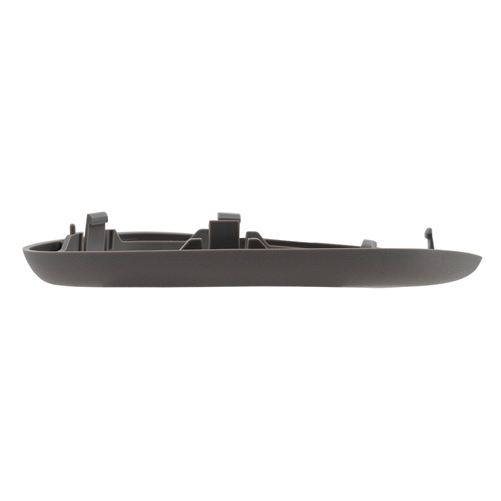 Brock Replacement Drivers Inside Inner Gray Door Handle Trim Bezel Compatible with 1995-2002 C/K Old Body Style Pickup Truck 15708079