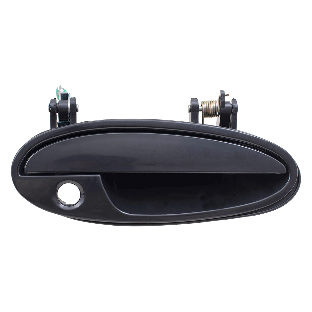 Brock Replacement Passengers Front Outside Outer Door Handle with Keyhole compatible with 10435890