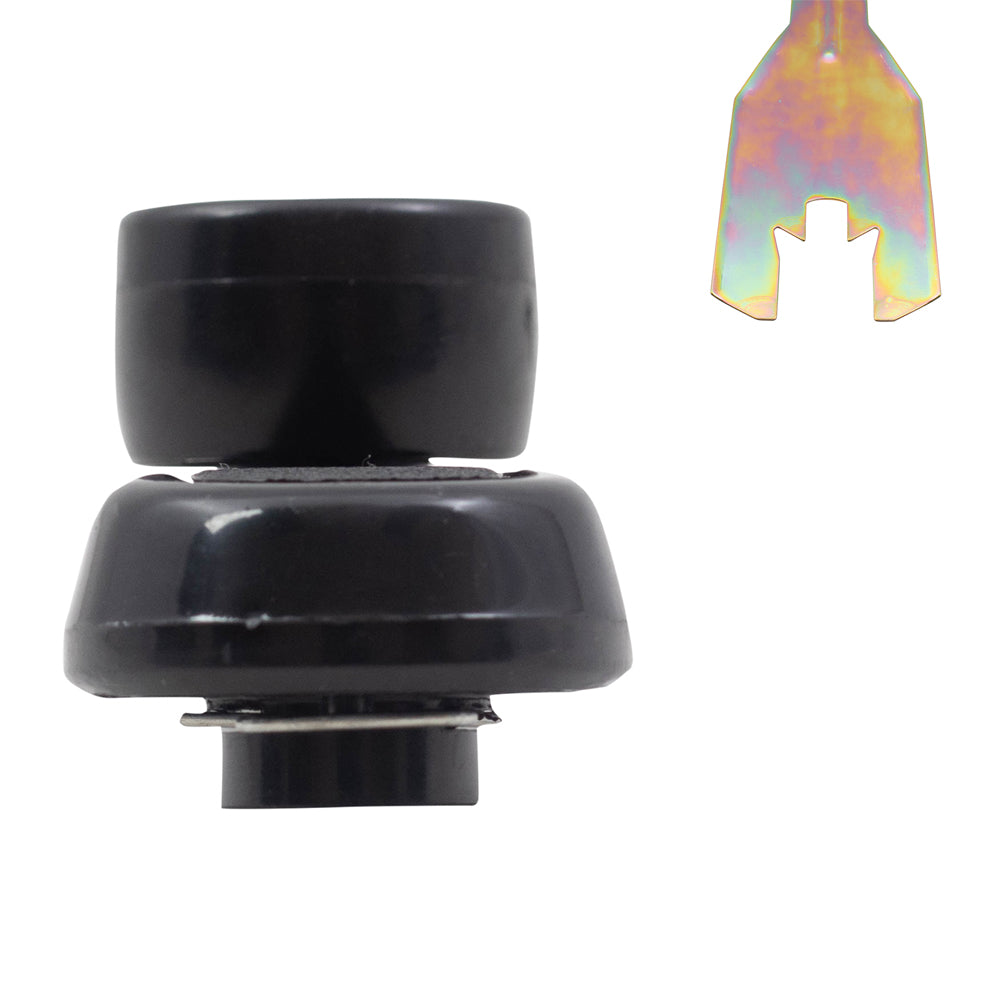 Brock Replacement 5 Piece Set Plastic Window Cranks w/ Handle Clip Removal Tool Compatible with 1984-2002 4Runner 69260-10040