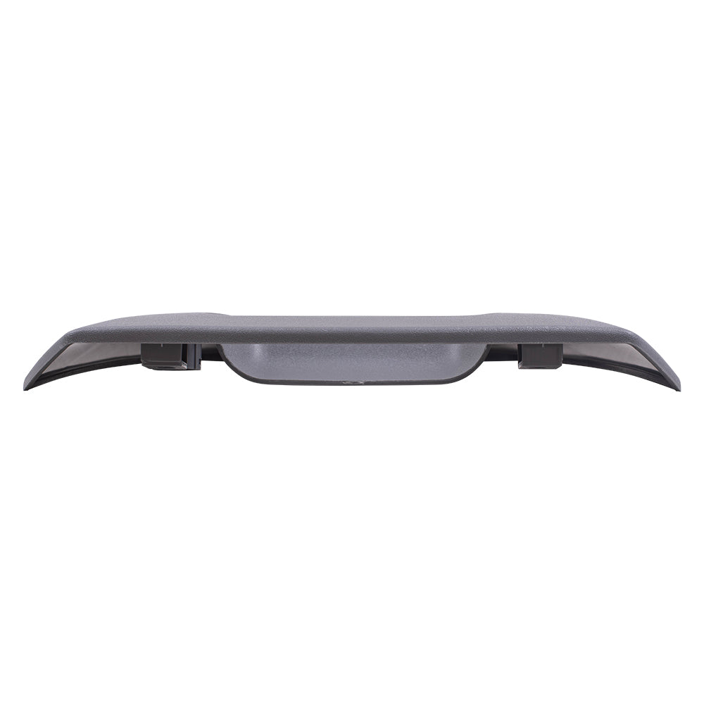 Brock Replacement Textured Gray Tailgate Handle Trim Bezel compatible with Pickup Truck 93441079