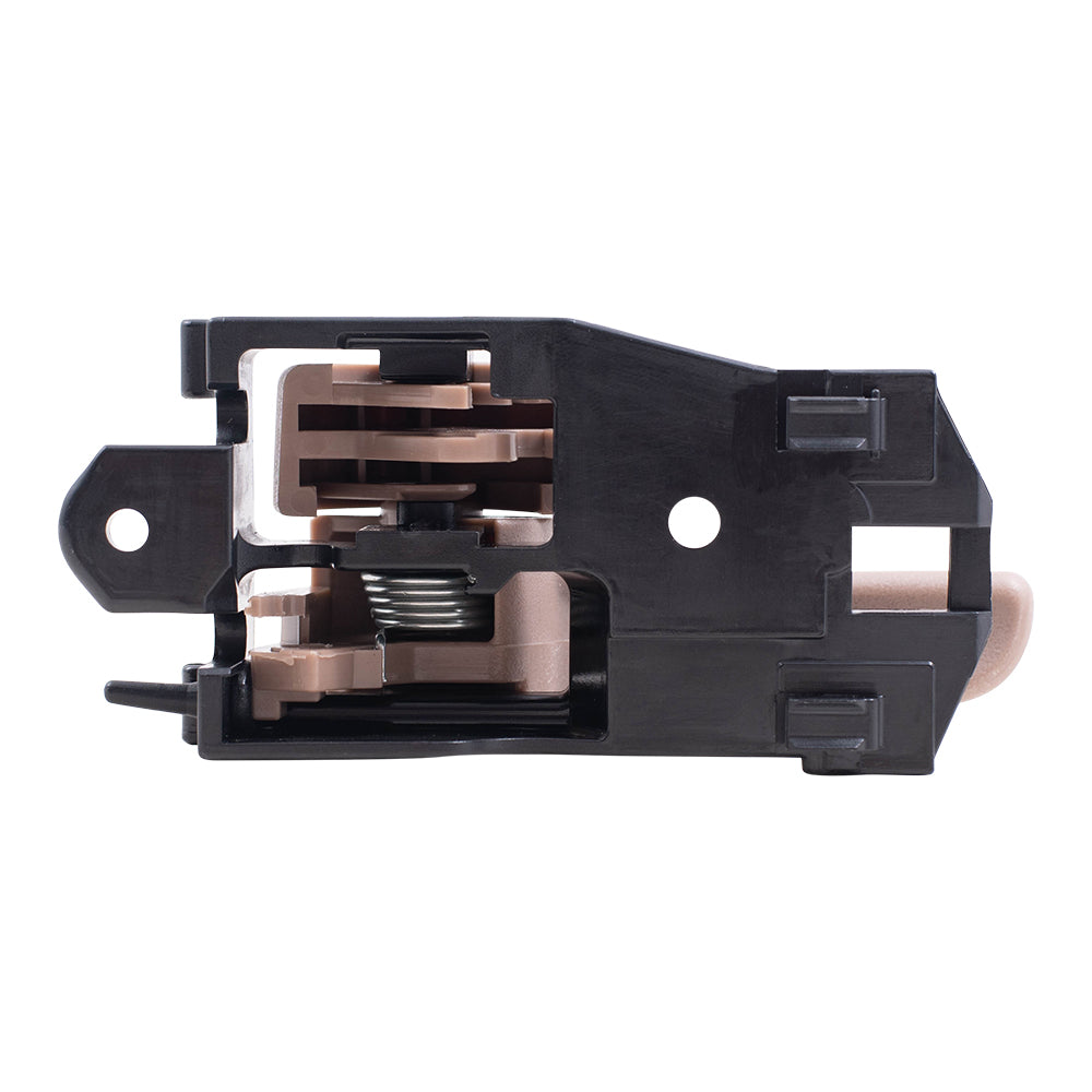 Brock Replacement Passengers Inside Inner Tan Door Handle Compatible with Camry Sienna Van 69205AA010E1